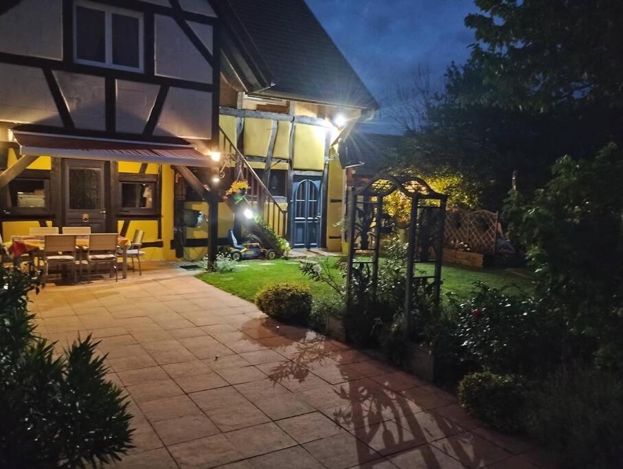 Gite Alsace Appenwihr Exteriör bild