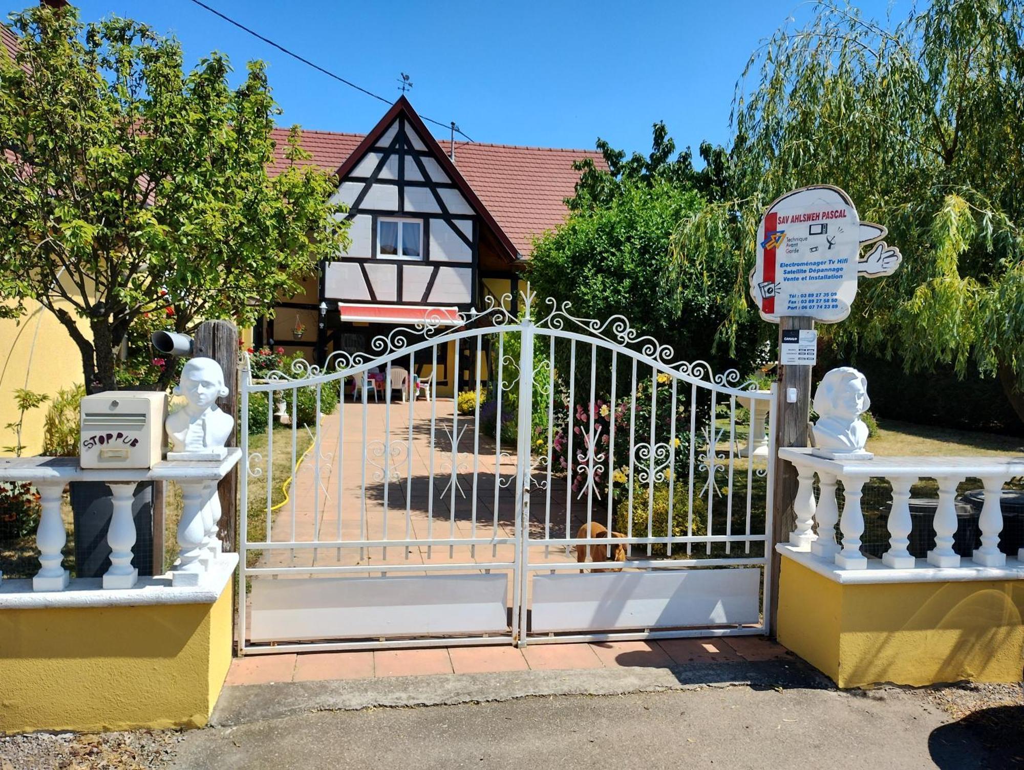 Gite Alsace Appenwihr Exteriör bild